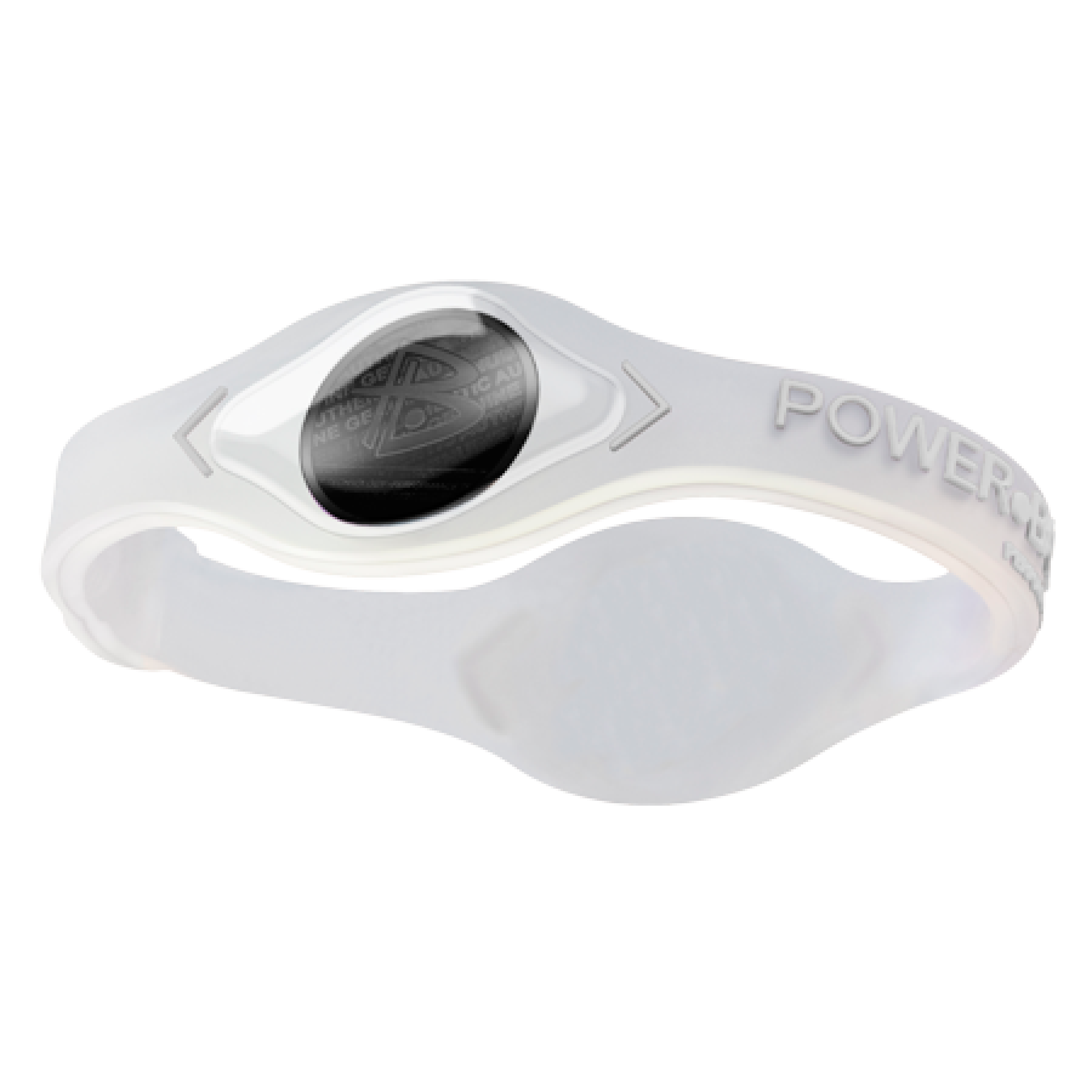 White with White Lettering and Black Hologram